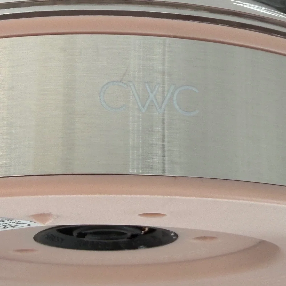 CWC Electric Glass Kettle 1.8L Pink Stainless Steel CGLSK2 1200W New Chic 104-47